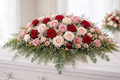 Eternal Rose Remembrance Casket Spray