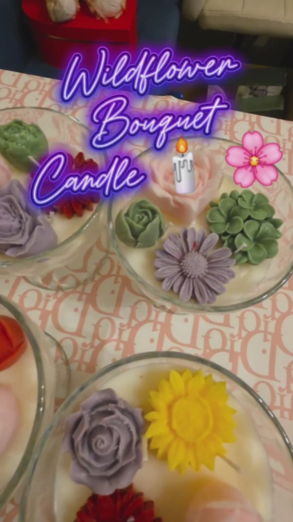 "Wildflower Bouquet" Candle