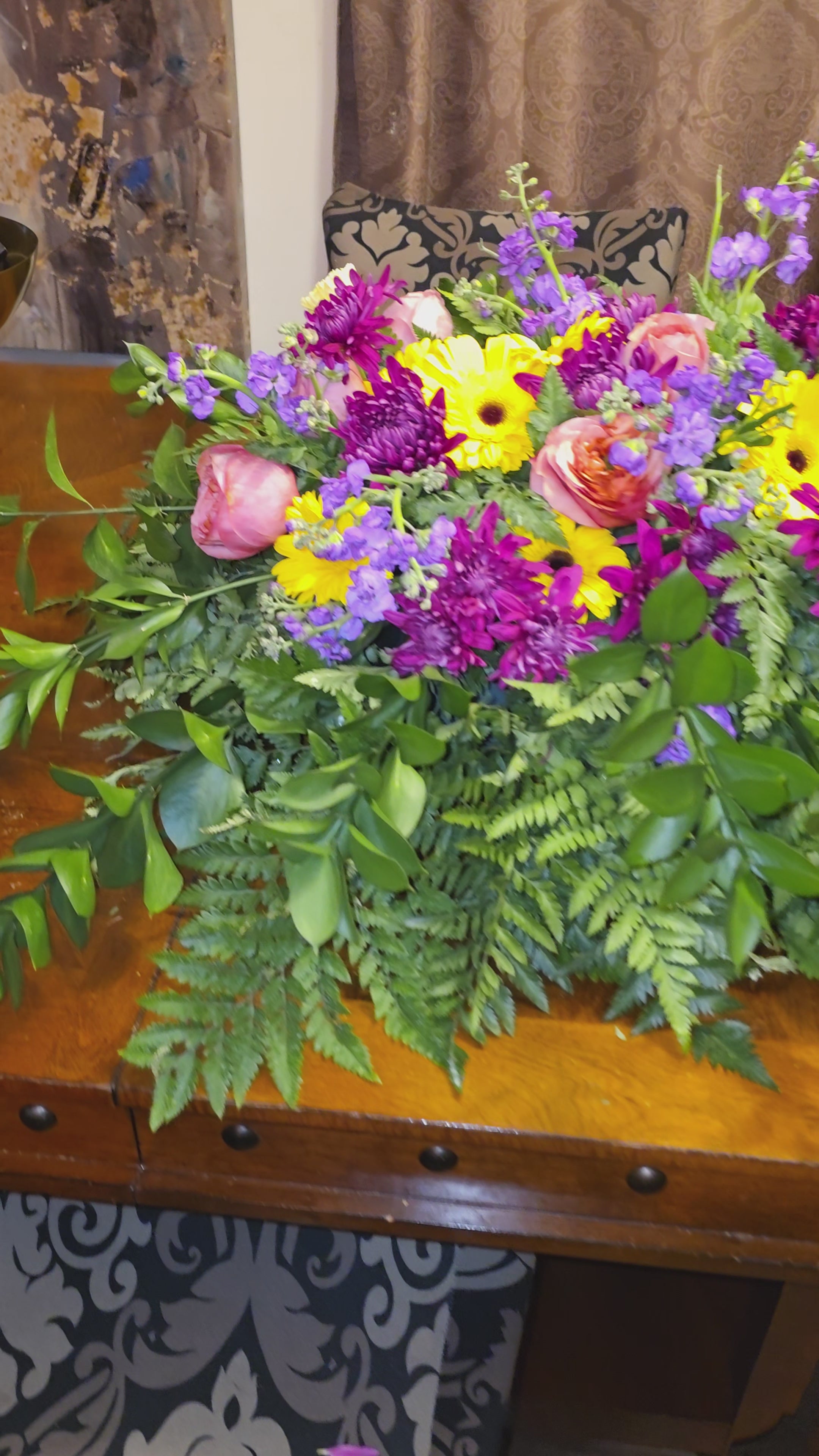 "The Grand Garden Gala Centerpiece"