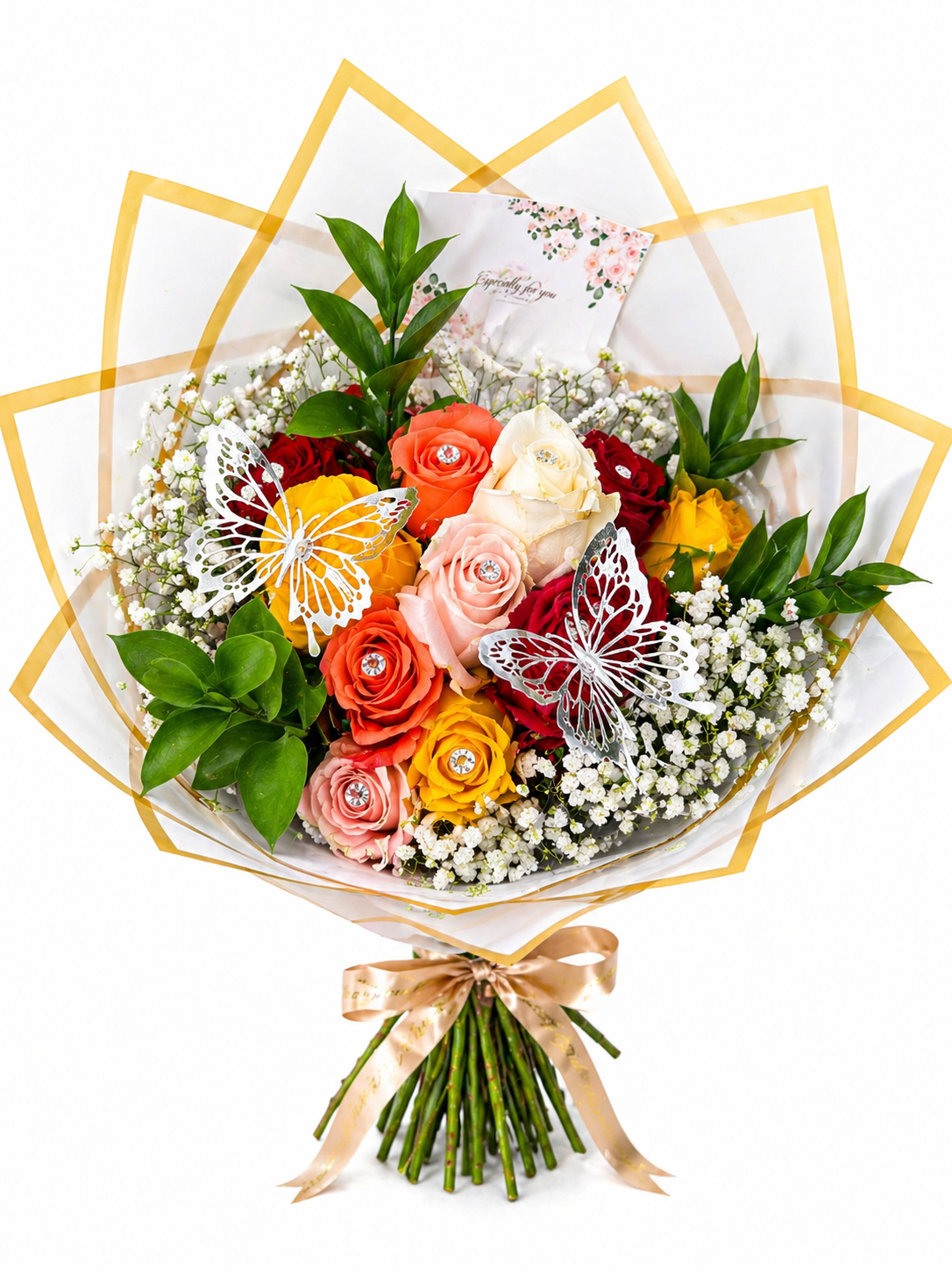 "Bloom Luxe" Mixed Roses