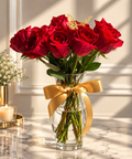 "Butterfly Rose" Vase Arrangement
