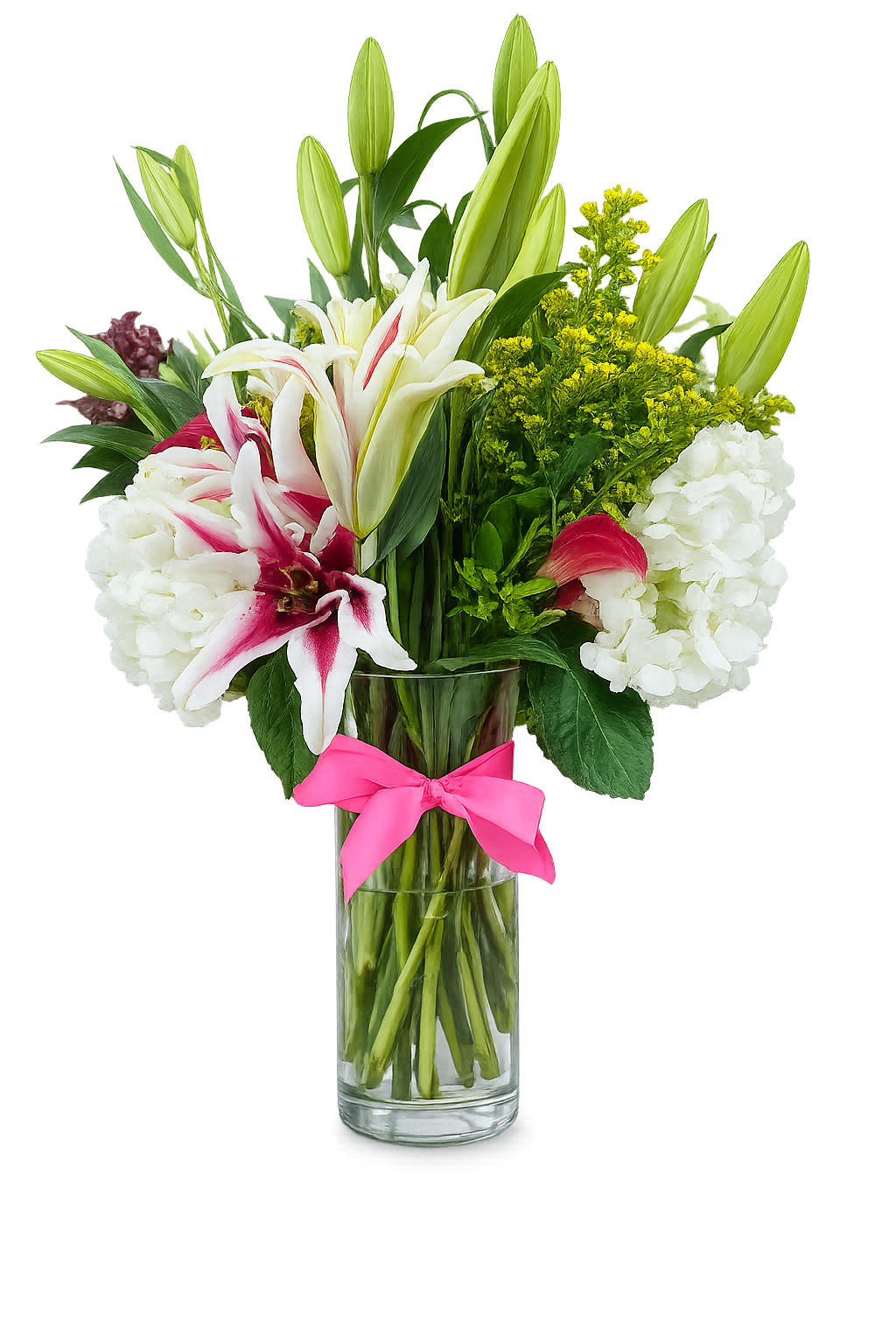 "Blushing Lilies"