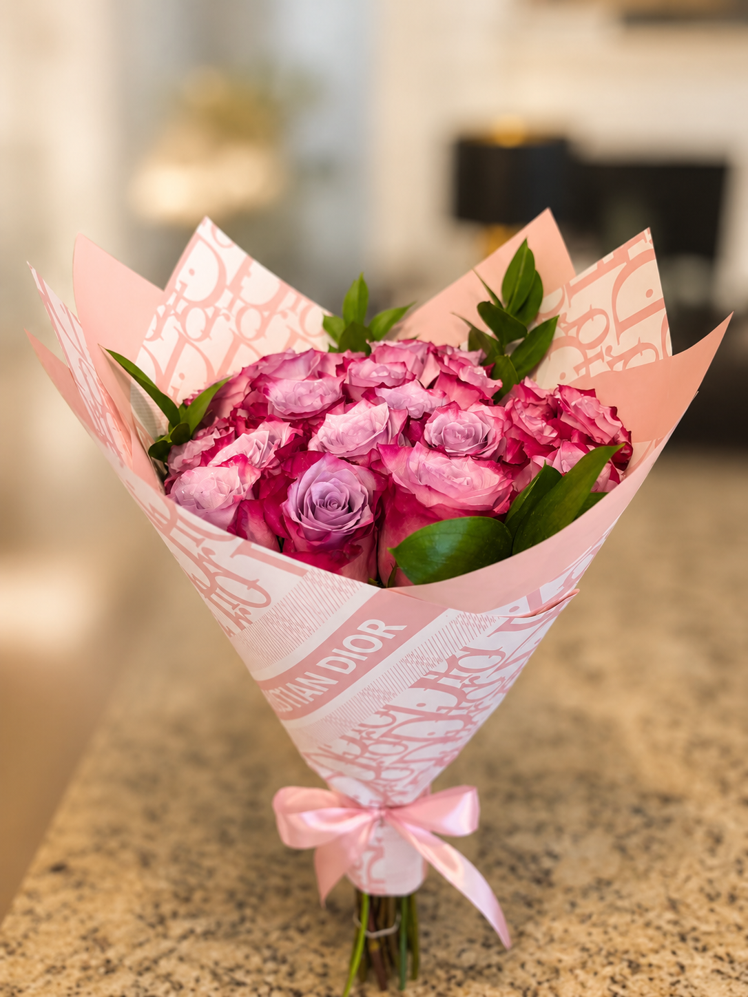 "Pink Luxe" Diorrr Bouquet
