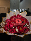 Chanel Candle & Flower Arrangement